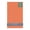 Carnelian Orange, variant on Light Orange 3x5 Inch Uncut Art Mat Board - No Opening - 1 Mat