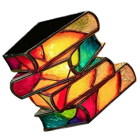 WE-POLUJ Novelty 3D Book Shaped Flower Vase For Small Plant Writers Desk Decors Gothic Indoor Planter