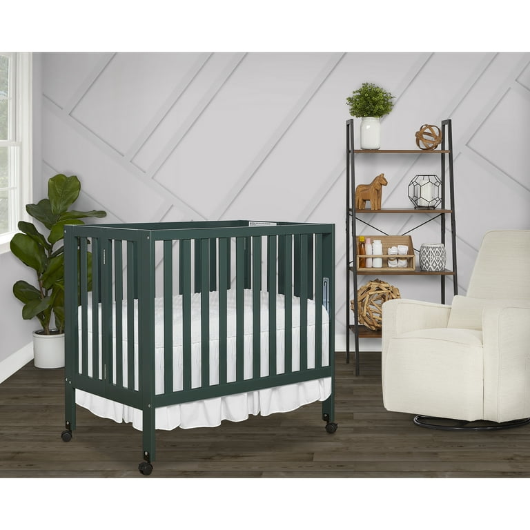 Olive green crib cheap