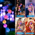 thumbnail image 4 of Solar Energy Powered Wind Chime Color-changing Ball Outdoor H-anging for Garden Street Home Decoration, 4 of 7