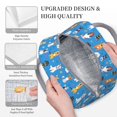 thumbnail image 3 of Fotbe Cute Dogs Bolsa de Almuerzo con Estampado, Lonchera Aislada, Contenedor de Comida Reutilizable Tipo Cooler a Prueba de Fugas, 3 of 6