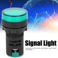 thumbnail image 4 of Lámpara de señal LED luz de señal verde segura práctica 100000 veces a prueba de polvo para accesorios industriales para accesorios de por vida Fugacal Otros, 4 of 8