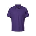 thumbnail image 5 of Gildan DryBlend Jersey Polo for Men, Casual Short Sleeve Shirt, Moisture-Wicking, Purple, 3XL, 5 of 7