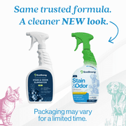 Eco Strong Enzymatic Pet Stain & Odor Remover for Cats & Dogs, 32 oz Sprayer Bottle