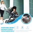 thumbnail image 4 of OUNONA Lightweight Portable Diaper Basket Bag with Handle Spacious Fabric Design for Home Use, 4 of 4