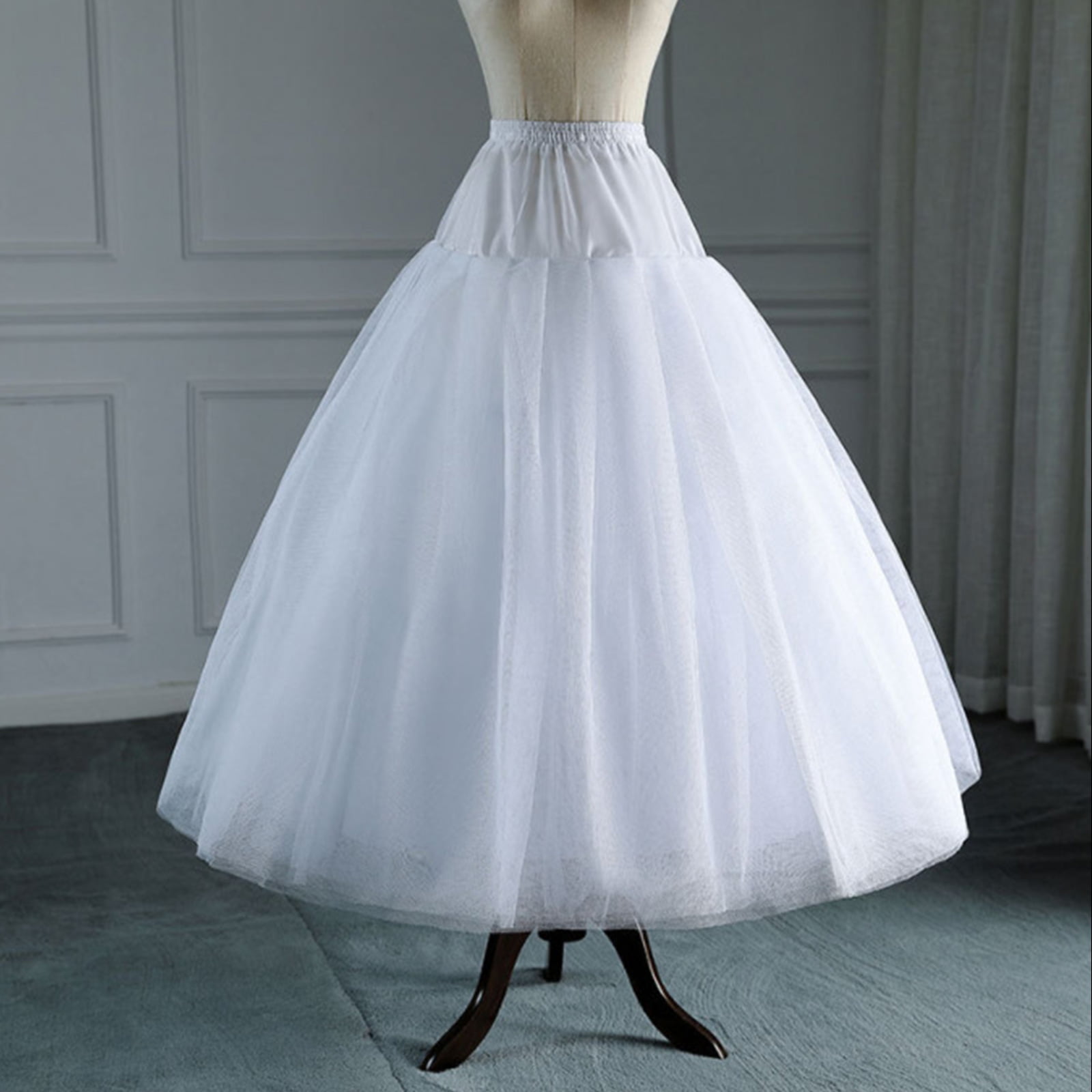Wedding Dress Crinoline Multi-layer Petticoat / Ball Gown Bridal Petticoat  With Ruffles, Hoops and Bones / Light Underskirt P-350 Cm - Etsy