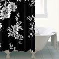 thumbnail image 5 of Rustic Roses Shower Curtain - Countryside Charm with Vintage Blooms, 72x84 Inches, 5 of 5