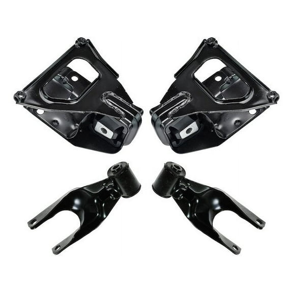 Engine Torque Strut Mount Kit 4 Piece - Compatible with 1997 - 2008 Pontiac Grand Prix 3.8L V6 1998 1999 2000 2001 2002 2003 2004 2005 2006 2007