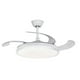 thumbnail image 1 of Ventilador de Techo con Lámpara LED de 42" Color Blanco Megaluz F7240, 1 of 2