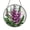 Acrylic 3.5 Inch, variant on Foxglove Flower Stained Glass Window Hanging – Floral Art