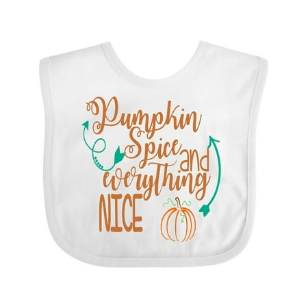 

Inktastic Pumpkin Spice and Everything Nice Gift Baby Boy or Baby Girl Bib