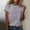 Purple, variant on ATENAR T Shirts for Women Printed Shirts Crew Neck Short Sleeve Tops Coffee 4XL