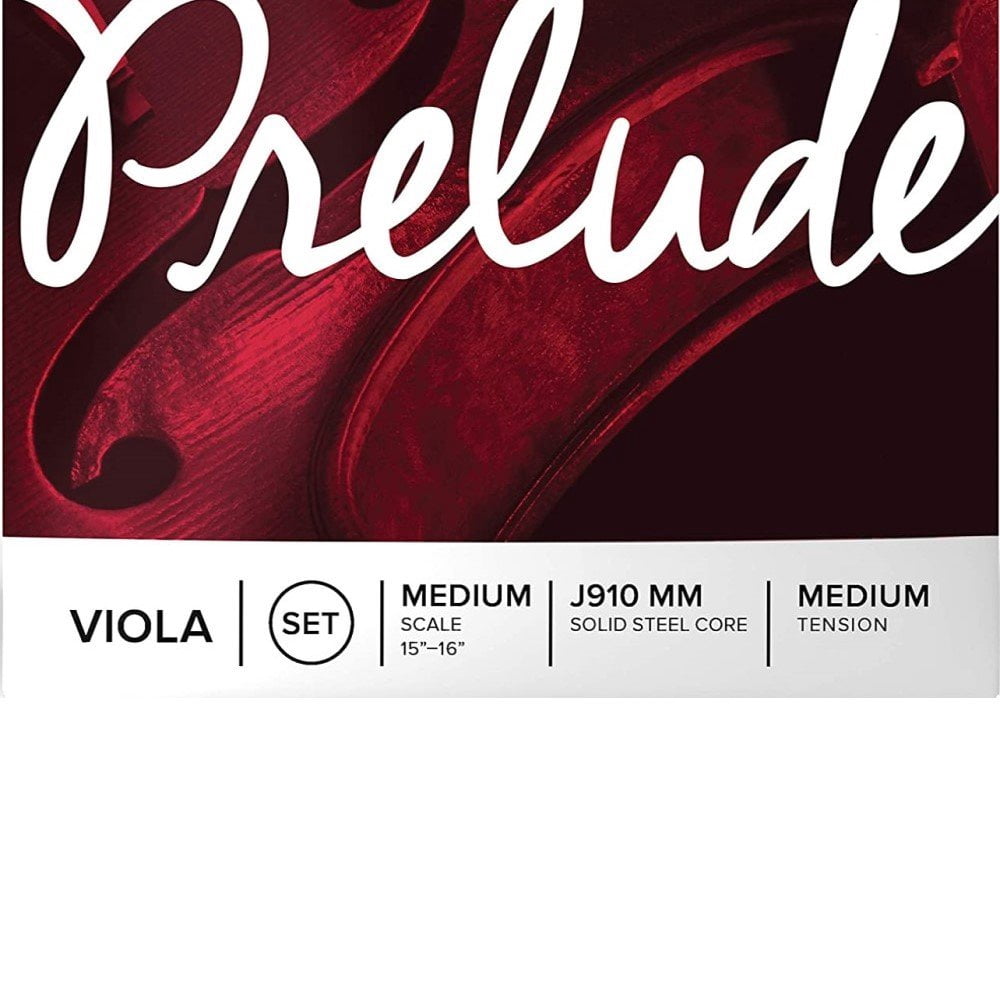 D'Addario Prelude Viola String Set, Medium Scale, Medium Tension