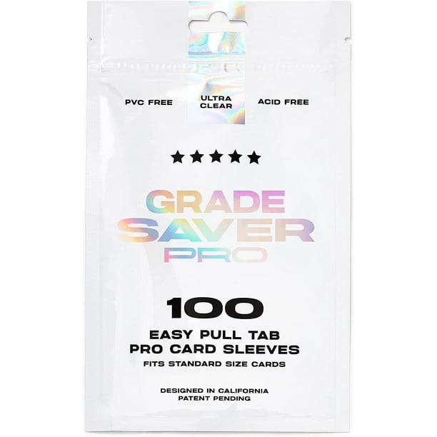 GradeSaver Pro Easy Pull' Card Sleeves GradeSaver Pro Easy Pull' Card Sleeves
