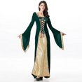 thumbnail image 3 of Disfraz de princesa Medieval para mujer, bata con capucha victoriana vintage, vestido de fiesta elegante, Carnaval y Halloween, 3 of 5