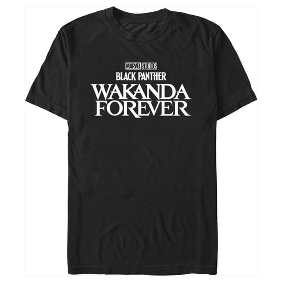 Men's Marvel Black Panther Wakanda Forever Wakanda Forever Clear T-Shirt
