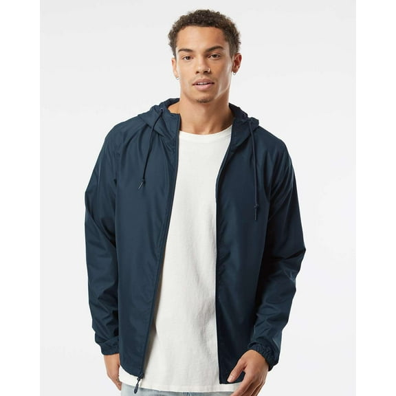 Independent Trading Co. Unisex Lightweight Windbreaker Full-Zip Jacket