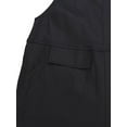 thumbnail image 5 of INSPIRE CHIC Women's Summer Cotton Overalls with Pockets Casual Sleeveless Baggy Jumpsuits 2XL Black, 5 of 5
