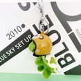 thumbnail image 5 of Fasijew Plush Keychain Stuffed Keychain Plush Keychain with Metal Ring Funny Soft Fuzzy Backpack Ornament Cute Key Ring, 5 of 7