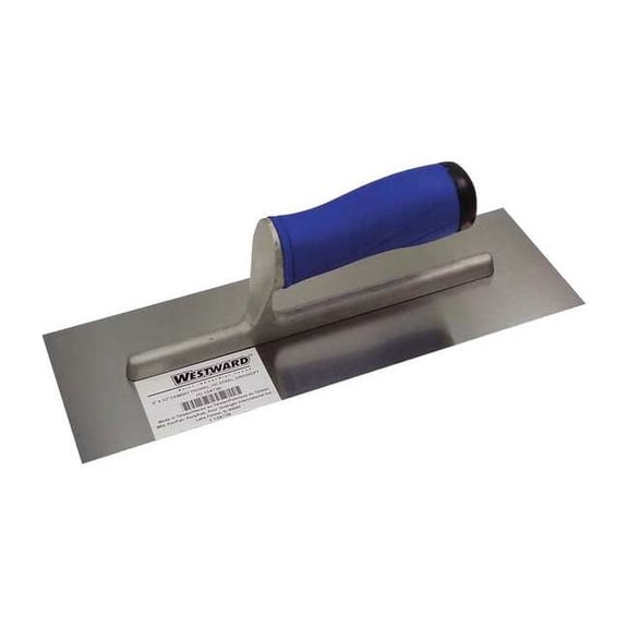 Westward Cement Trowel,12 x 4,Stl,ErgoSoft PP/TPR 13A736