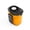 Orange-3000mAh, variant on Portable Waist Fan with Cooling Plate – 14.5M/S High-Speed Turbo, 30Hr Long Battery Life, 199 Speeds, LED Display, Personal Neck & Belt Fan for Outdoor Work, Construction, Fishing, and Camping