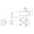 thumbnail image 4 of Motor de engranaje helicoidal, Motor de engranaje helicoidal Dispositivo de autoaccionamiento Motor de engranaje helicoidal de alta torsión Integración perfecta, 4 of 14
