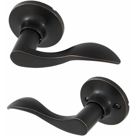 Honeywell Wave Passage Door Lever, Oil Rubbed Bronze