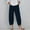 Black, variant on Dgankt Linen Pants Women Womens Summer Barrel Linen Pants Wide Leg Pants Baggy Sweatpants Drawstring Elastic Waist with Pockets Beach Women's Clothing