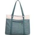 thumbnail image 4 of JUYGO Shoulder Bag for Women Large Capacity Handbag Casual Tote Bag Laptop Satchel Canvas Purse, 4 of 7