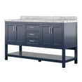 thumbnail image 6 of Design Element Affinity 61" Single Sink Bathroom Vanity in Blue, 6 of 11