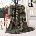 thumbnail image 2 of Pixel Gray Camo Digital Pattern Blanket,Comfortable Soft Flannel Throw Blanket,All Season,Warm Lightweight Blankets for Sofa Bed Couch Living Room Chair,40"x50", 2 of 4