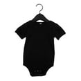 thumbnail image 1 of Bella + Canvas Maillot Bébé une Pièce, 12-18, Noir, 1 of 1