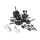 thumbnail image 1 of Bateria de Cocina Tramontina Primaware 42 Piezas Negra, 1 of 3