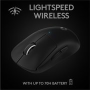 Logitech G Pro X Superlight Wireless Gaming Mouse, Ultra-Lightweight, HERO 25K Sensor, Black