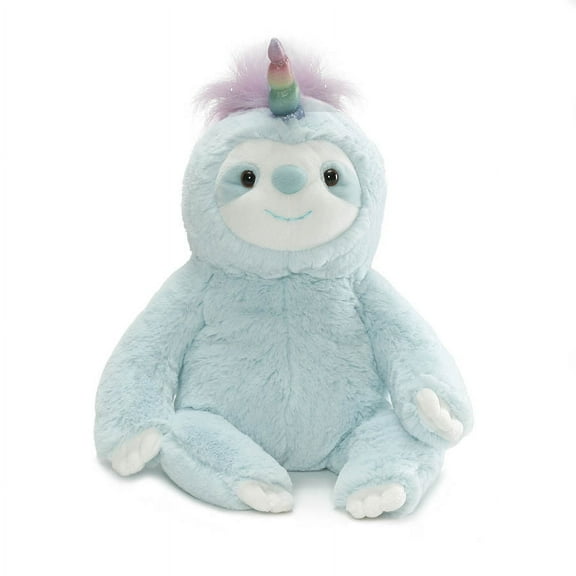 Gund Turquoise Dazzle Slothicorn Stuffed Animal Plush, 9