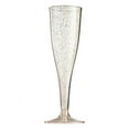 thumbnail image 1 of Plastic Champagne Flutes Disposable | Clear Plastic Champagne Glasses for Parties | Plastic Toasting Glasses | Wedding Party Bulk Pack | New Years Eve Party Supplies 1PC, 1 of 6