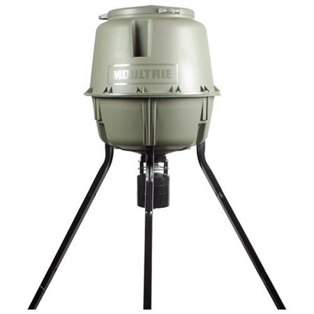 Moultrie 30 Gallon Pro Lock Tripod Feeder Walmart Com