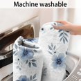 thumbnail image 5 of Pioneer Flower Floral Print Pattern Bathroom Rugs Mat, Non Slip Microfiber Bathroom Rug with Rubber Backing, Soft Mats for Bathroom Floor Tub Shower, 24"x60", 5 of 5