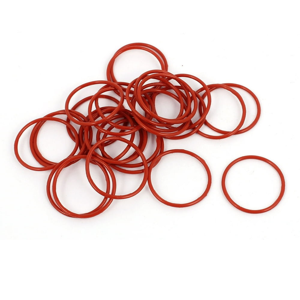 30Pcs 18mm x 1mm Rubber Orings NBR Heat Resistant Sealing Ring