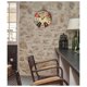 thumbnail image 5 of 12 Inch Retro Wooden Wall Clock Farmhouse Decor, Silent Non Ticking Wall Clocks Large Decorative - B, 5 of 5