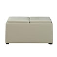 thumbnail image 3 of WyndenHall  Franklin Contemporary Storage Ottoman Set, 3 of 7