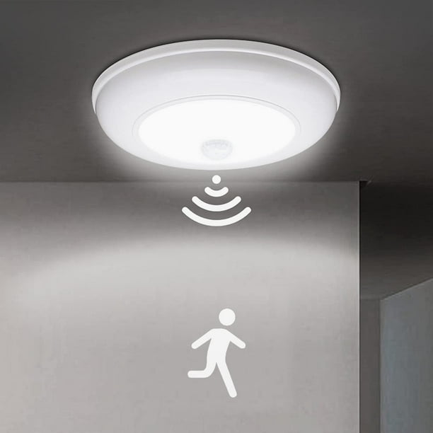 Motion Sensor Light Indoor Battery Operated, Battery Powered Ceiling