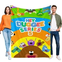 Hey Duggee-themed Pals Plush Throw Blanket Gifts for Fans Girls Boys Women Present Suitable for a variety of settings 40''*60''(100*150cm)