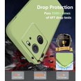 thumbnail image 4 of Compatible with Xiaomi 13T Case Shockproof Ultra Slim Xiaomi 13T Case for Women Men Silicone Liquid Soft Anti-Scratch Protective Case (Green), 4 of 12