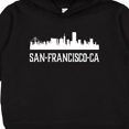 thumbnail image 3 of Inktastic San Francisco California Skyline Ca Cities Toddler Hoodie, 3 of 4