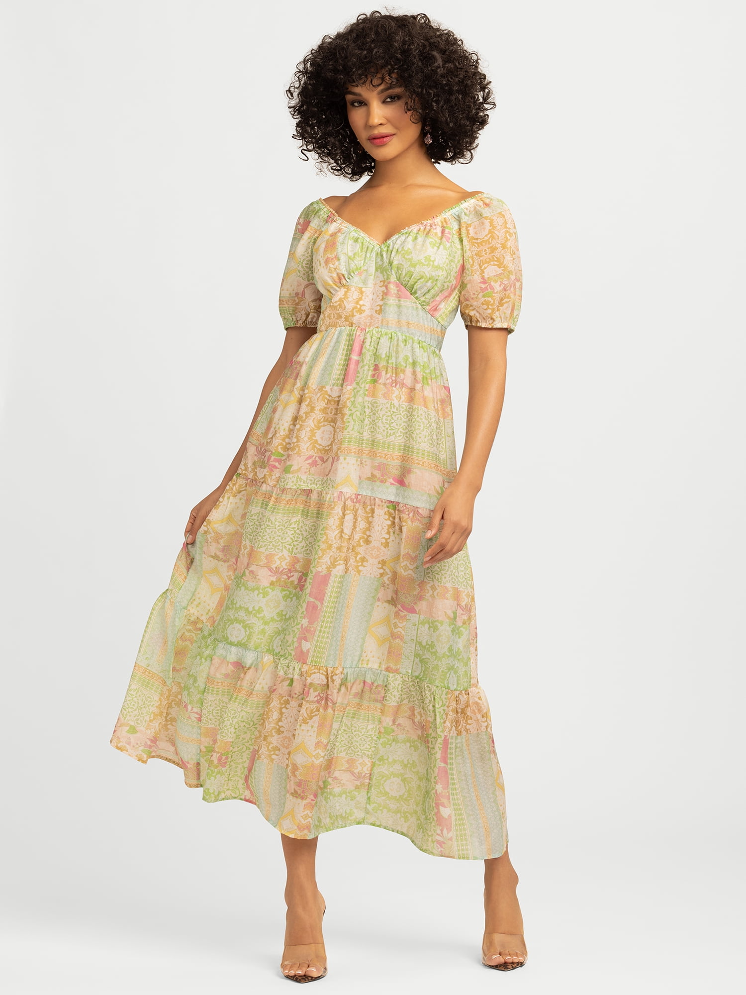Jessica Simpson Women's Emmory Tiered Maxi Dress, Sizes XS-XL