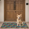 thumbnail image 4 of Multicolor Bigfoot Pattern Door Rugs,Washable Non Slip Door Mats Indoor,Decorative Door Mats,Entry Mat Indoor for Entrance,Bedroom,Kitchen,Bathroom,16"x47", 4 of 6