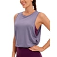 thumbnail image 1 of Musculosa CRZ YOGA de Algodón Pima Suelta sin Mangas Lavanda XL, 1 of 6