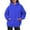 Blue, variant on Krdevn Lite Hoodie - Women's Ultra Soft Pullover, Lightweight Lounge Sweatshirt for All-Day Comfort, Size for S