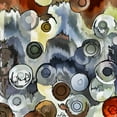thumbnail image 2 of Bolokofsky, Ronald 20x20 Black Ornate Wood Framed with Double Matting Museum Art Print Titled - Bouncing Balls II, 2 of 4